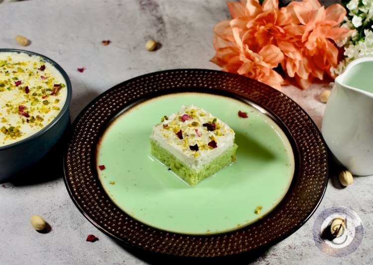 Pistachio Tres Leches&nbsp;Cake