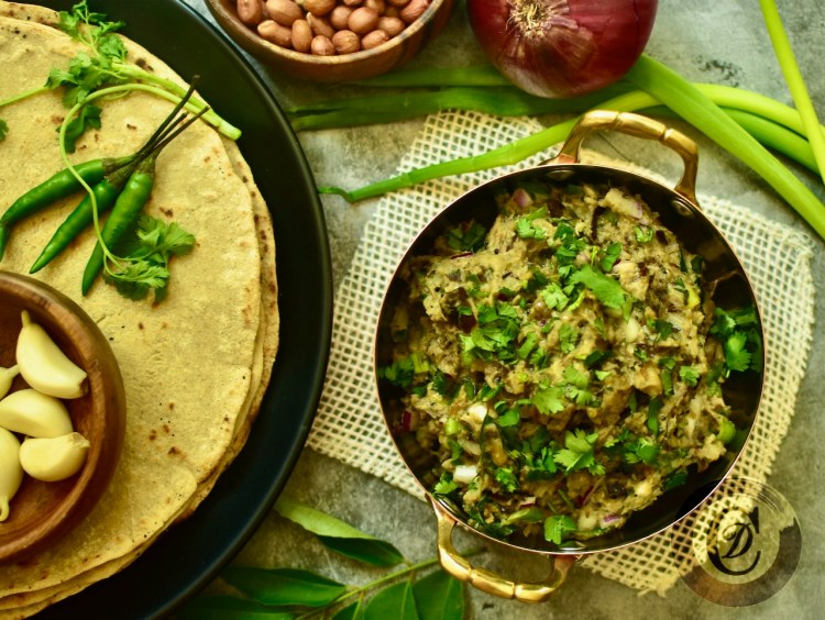 Vangyache Bharit/ Baingan&nbsp;Bharta